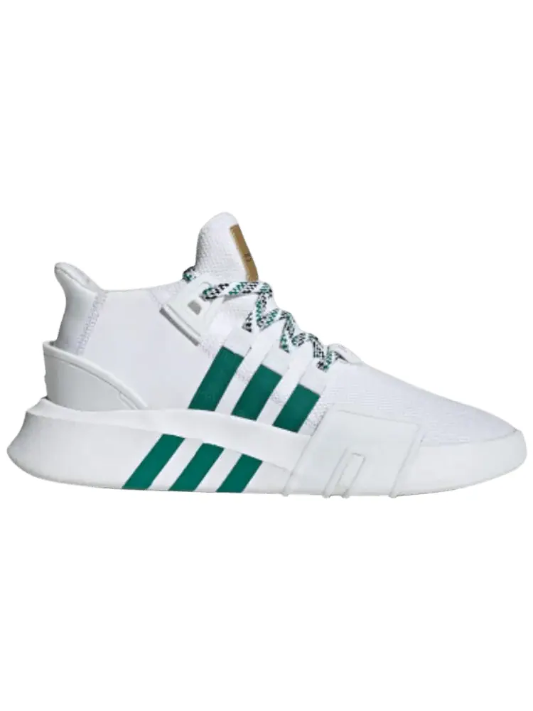 Кроссовки adidas EQT Bask ADV 'White Sub Green' — изображение 1 из 1, белый