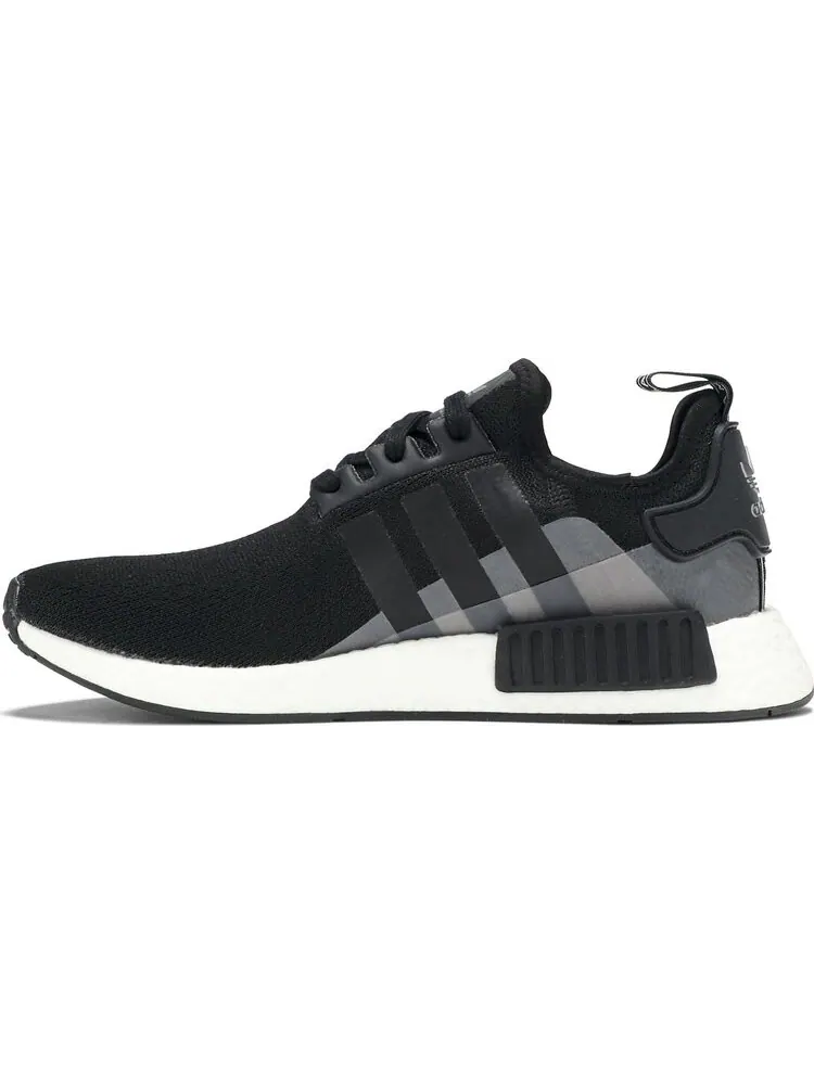 Лимитированные кроссовки Adidas NMD_R1 'Core Black' — изображение 3 из 8, черный