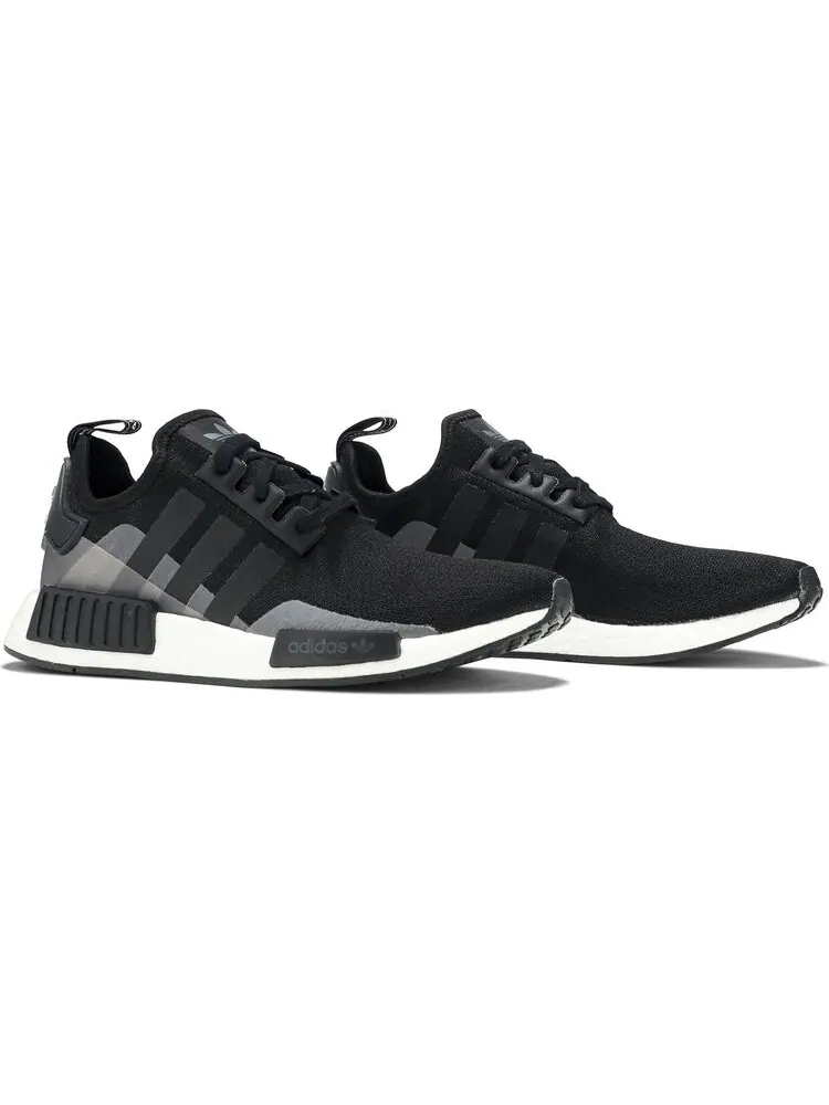 Лимитированные кроссовки Adidas NMD_R1 'Core Black' — изображение 8 из 8, черный