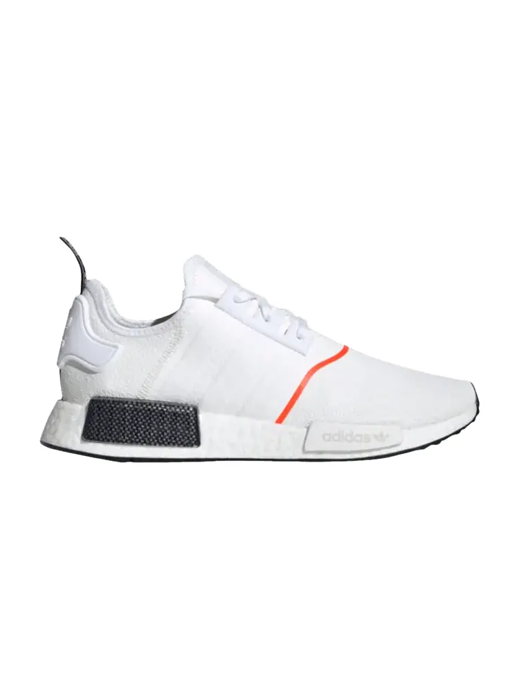 Кроссовки adidas NMD_R1 'White Solar Red' Sample — изображение 1 из 1, белый/белый/красный