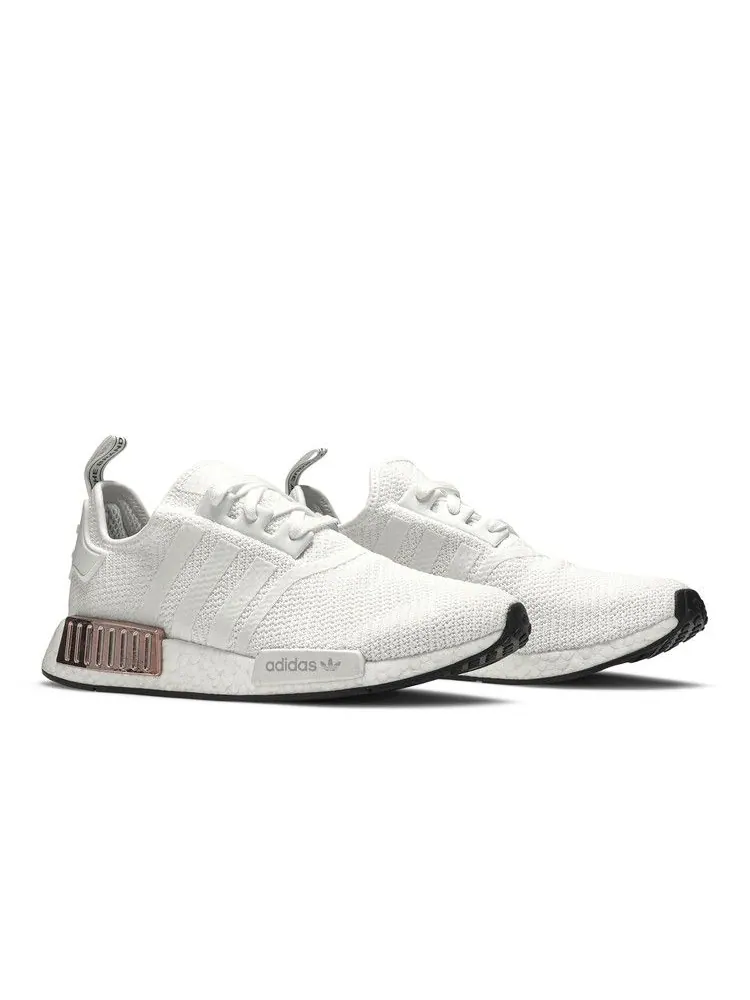 Кроссовки adidas Wmns NMD_R1 'Metallic Plugs - Cloud White' — изображение 9 из 9, белый/белый/черный