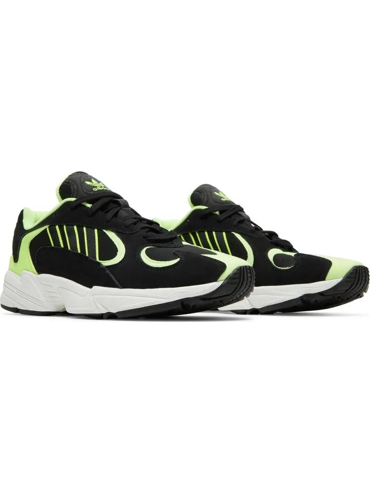 Кроссовки Adidas Yung-1 'Black Hi Res Yellow' — изображение 8 из 8, черный