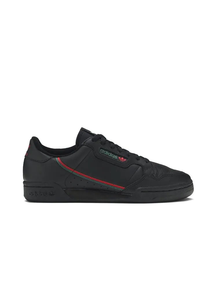 Кроссовки Adidas Continental 80 'Black Scarlet Green' — изображение 1 из 4, черный