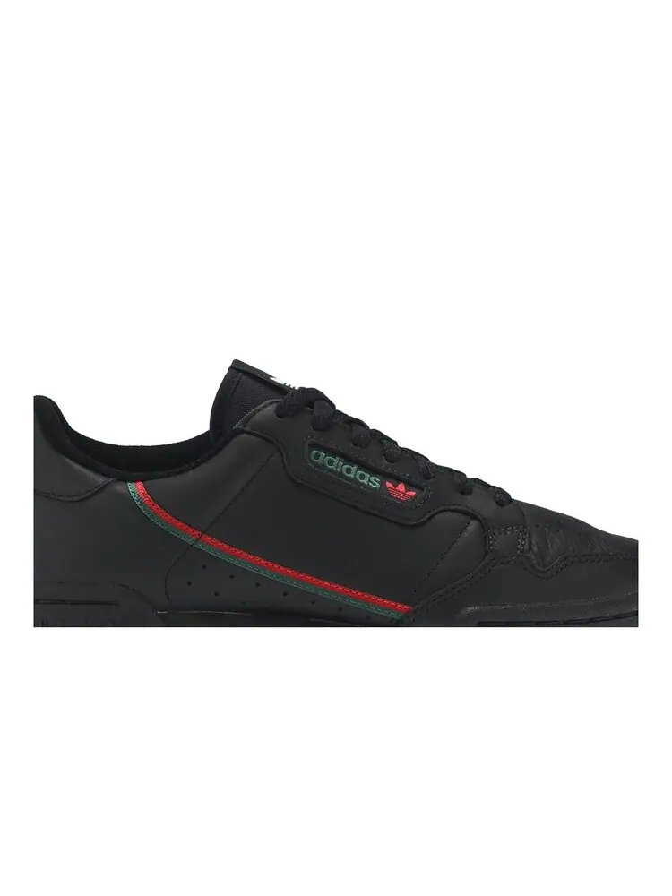 Кроссовки Adidas Continental 80 'Black Scarlet Green' — изображение 2 из 4, черный
