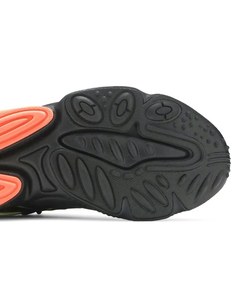 Кроссовки Adidas Ozweego 'Black Green Orange' — изображение 5 из 8, черный