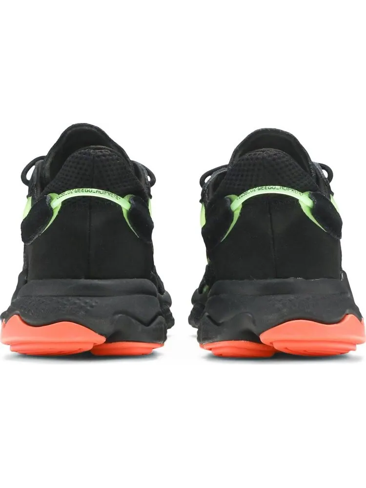 Кроссовки Adidas Ozweego 'Black Green Orange' — изображение 6 из 8, черный