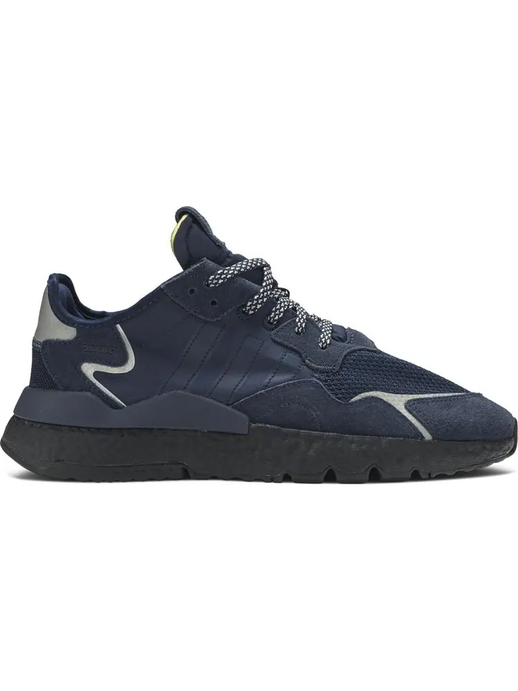 Кроссовки Adidas Nite Jogger 'Collegiate Navy' — изображение 1 из 8, синий