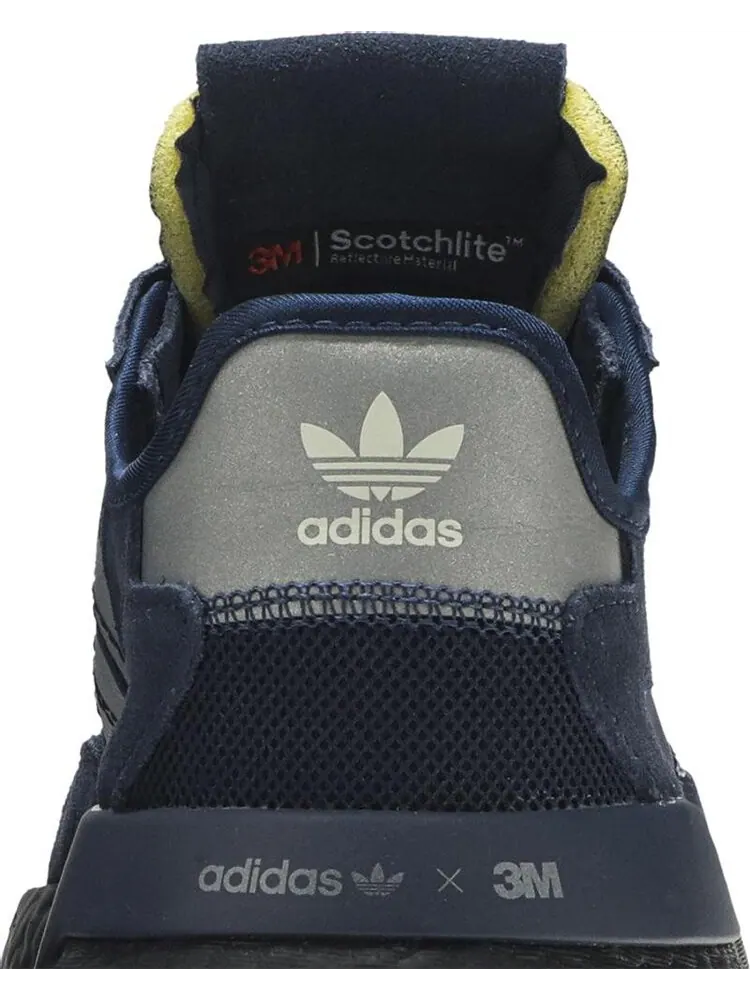 Кроссовки Adidas Nite Jogger 'Collegiate Navy' — изображение 7 из 8, синий