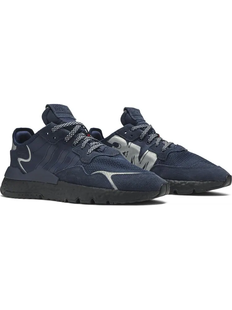 Кроссовки Adidas Nite Jogger 'Collegiate Navy' — изображение 8 из 8, синий
