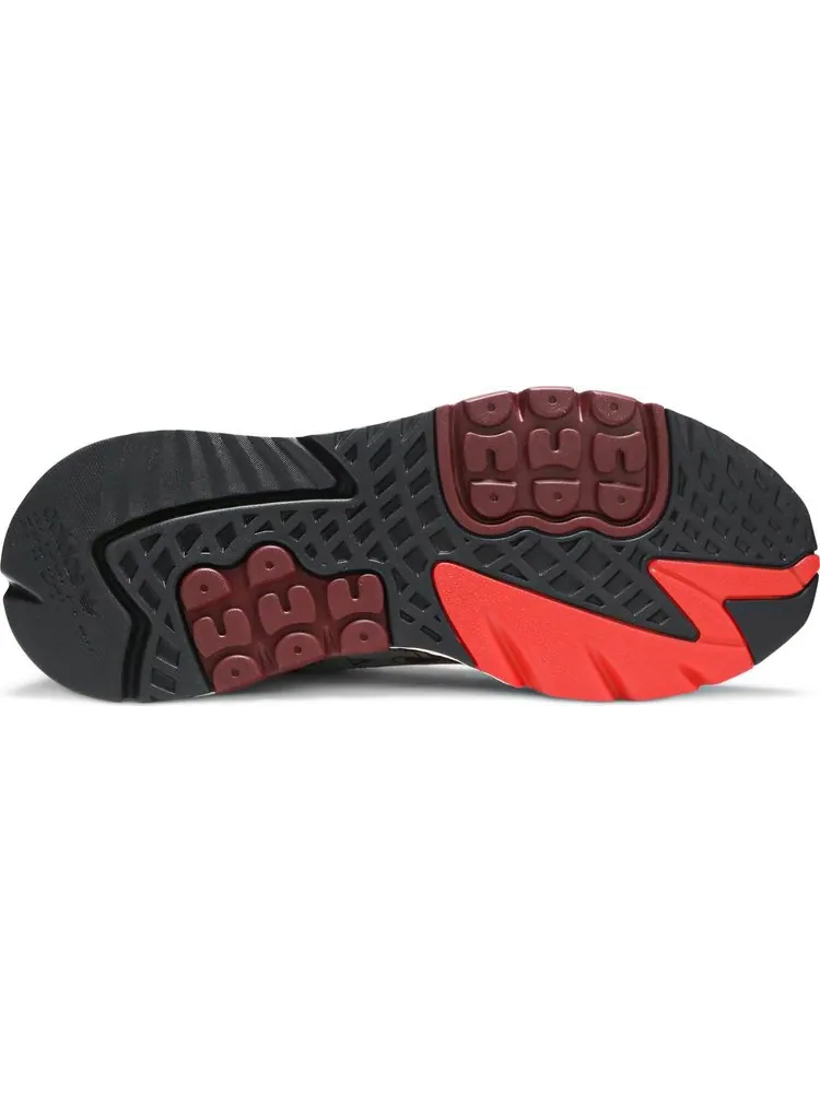 Кроссовки Adidas 3M x Nite Jogger 'Burgundy' — изображение 4 из 8, красный