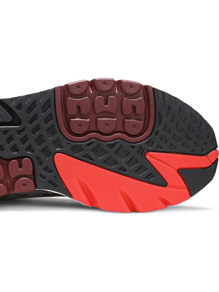 Кроссовки Adidas 3M x Nite Jogger 'Burgundy' — изображение 5 из 8, красный