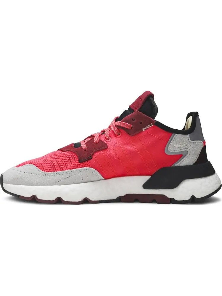 Кроссовки Adidas Nite Jogger 'Shock Red' — изображение 3 из 8, красный