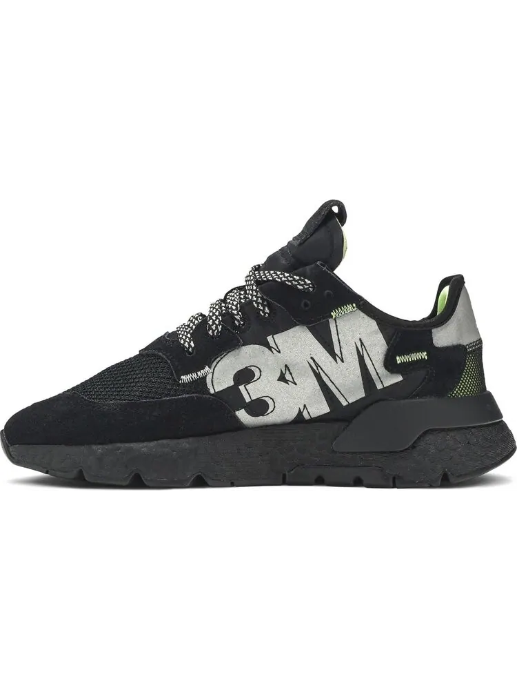 Кроссовки Adidas 3M x Nite Jogger 'Core Black' — изображение 3 из 8, черный