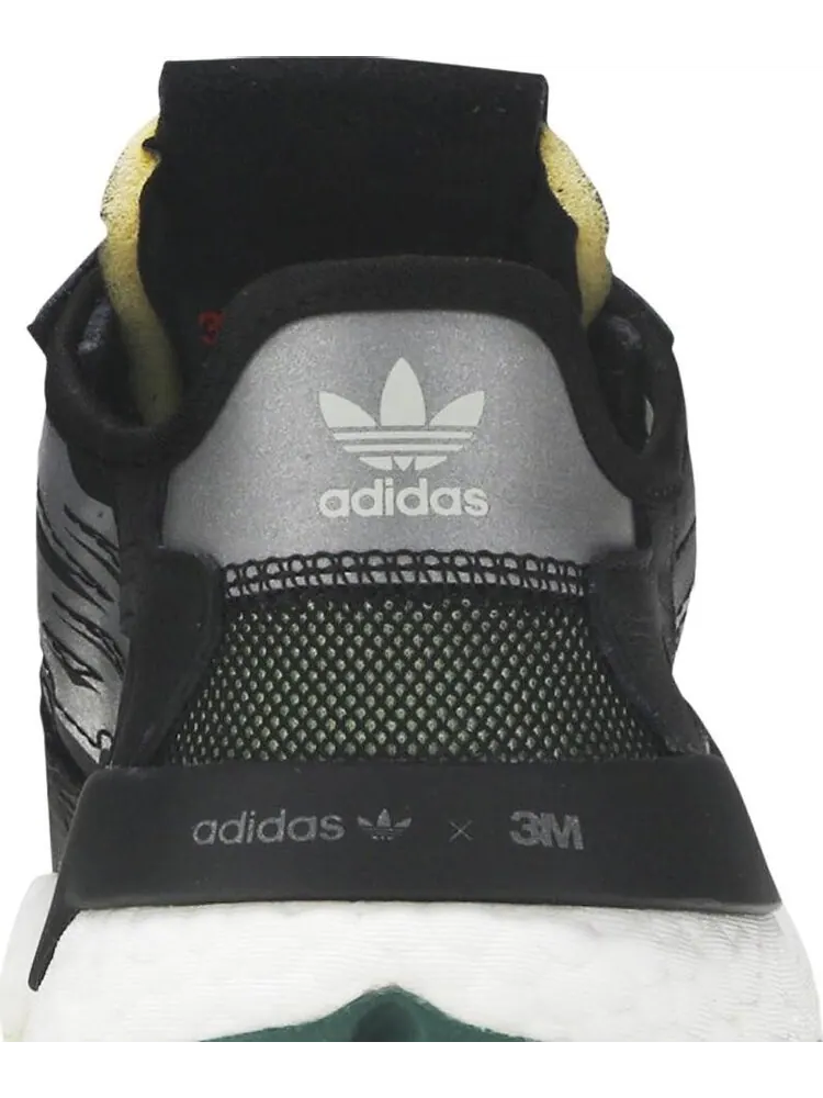 Кроссовки Adidas 3M x Wmns Nite Jogger 'Carbon' — изображение 7 из 8, черный