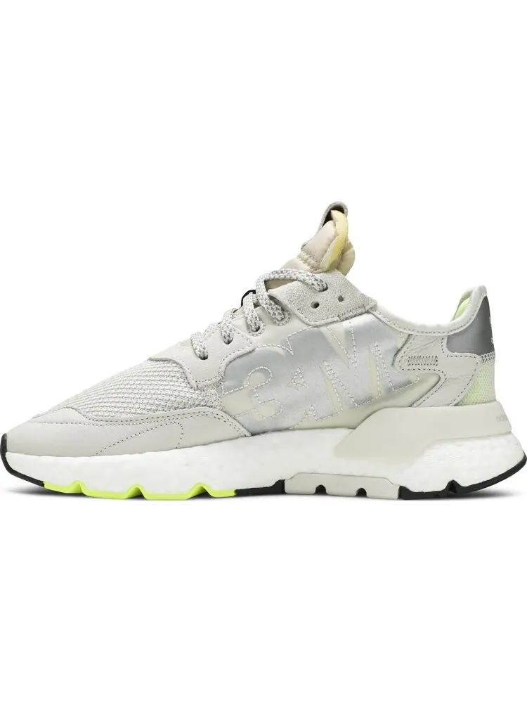 Кроссовки Adidas 3M x Wmns Nite Jogger 'Raw White' — изображение 3 из 8, серый