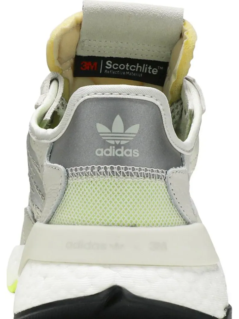 Кроссовки Adidas 3M x Wmns Nite Jogger 'Raw White' — изображение 7 из 8, серый