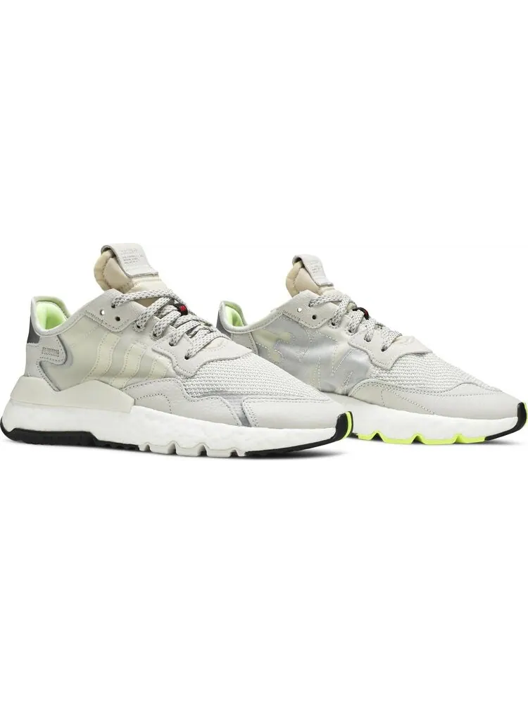 Кроссовки Adidas 3M x Wmns Nite Jogger 'Raw White' — изображение 8 из 8, серый