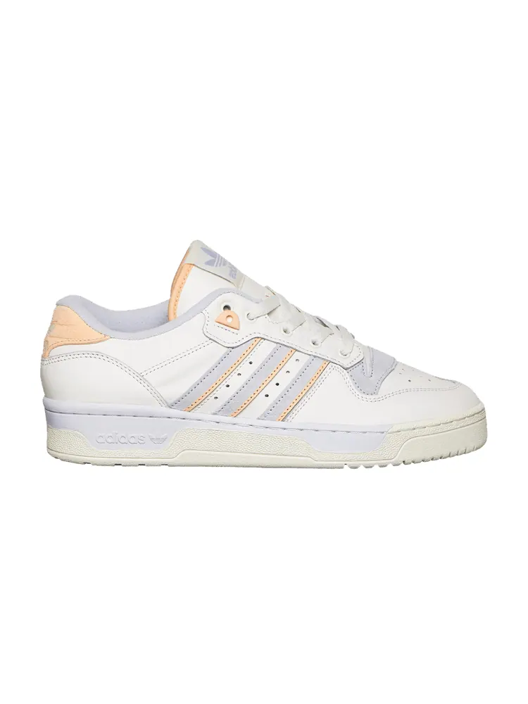 Кроссовки adidas Rivalry Low 'White Aero Blue' — изображение 1 из 1, белый/белый/синий