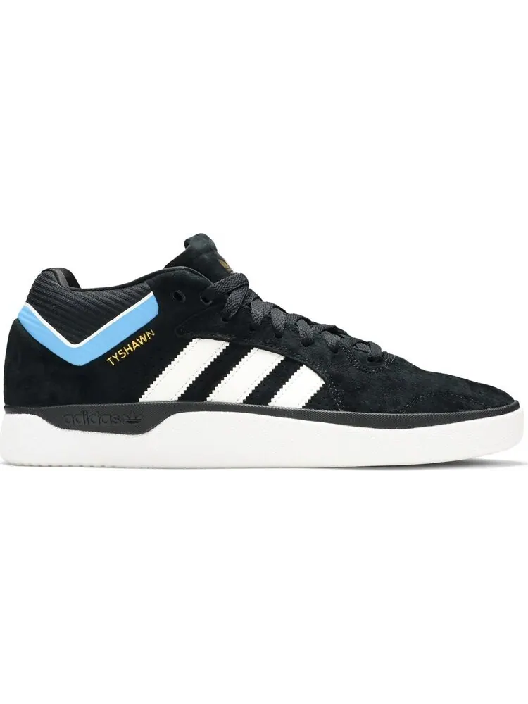 Кроссовки Adidas Tyshawn 'Core Black' — изображение 1 из 8, черный