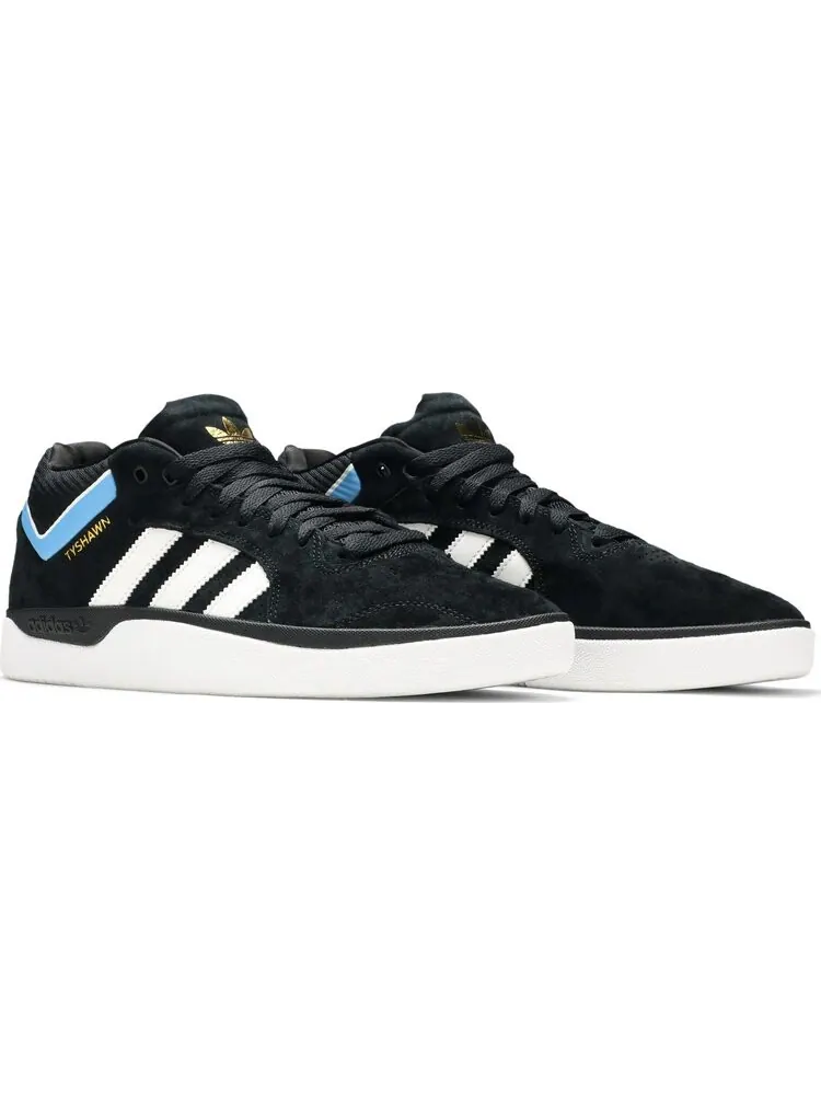 Кроссовки Adidas Tyshawn 'Core Black' — изображение 8 из 8, черный