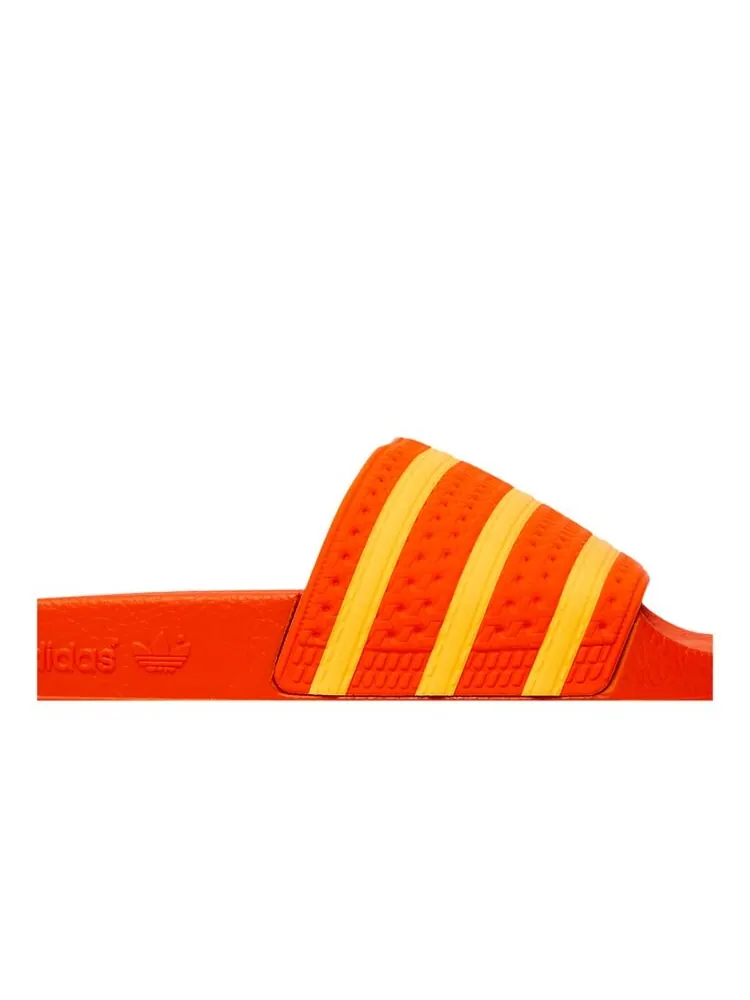 Кроссовки Adidas Wmns Adilette 'Flash Orange' — изображение 2 из 4, оранжевый
