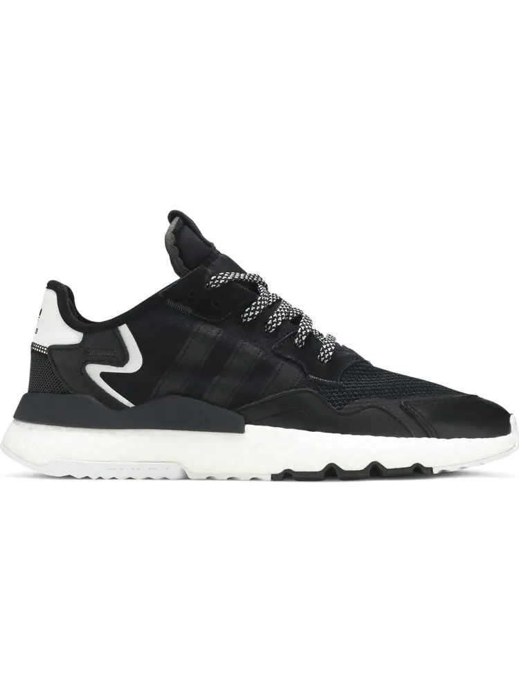 Кроссовки Adidas Nite Jogger 'Core Black' — изображение 1 из 8, черный