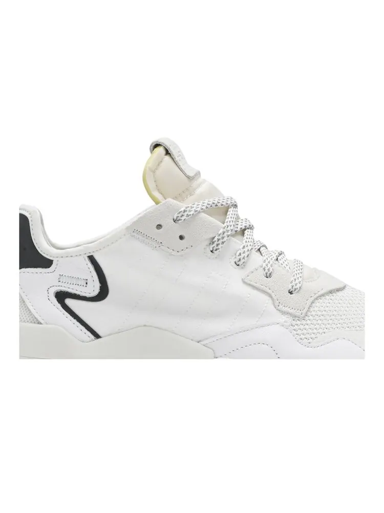 Кроссовки Adidas Nite Jogger 'Crystal White' — изображение 2 из 4, белый