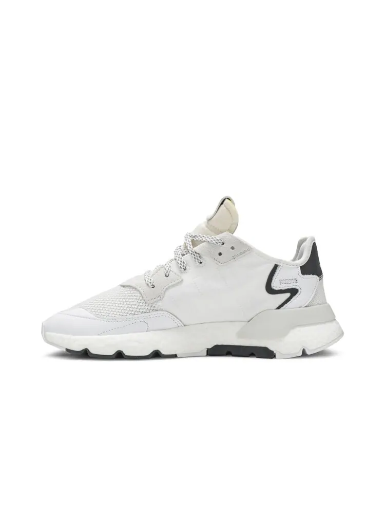 Кроссовки Adidas Nite Jogger 'Crystal White' — изображение 3 из 4, белый