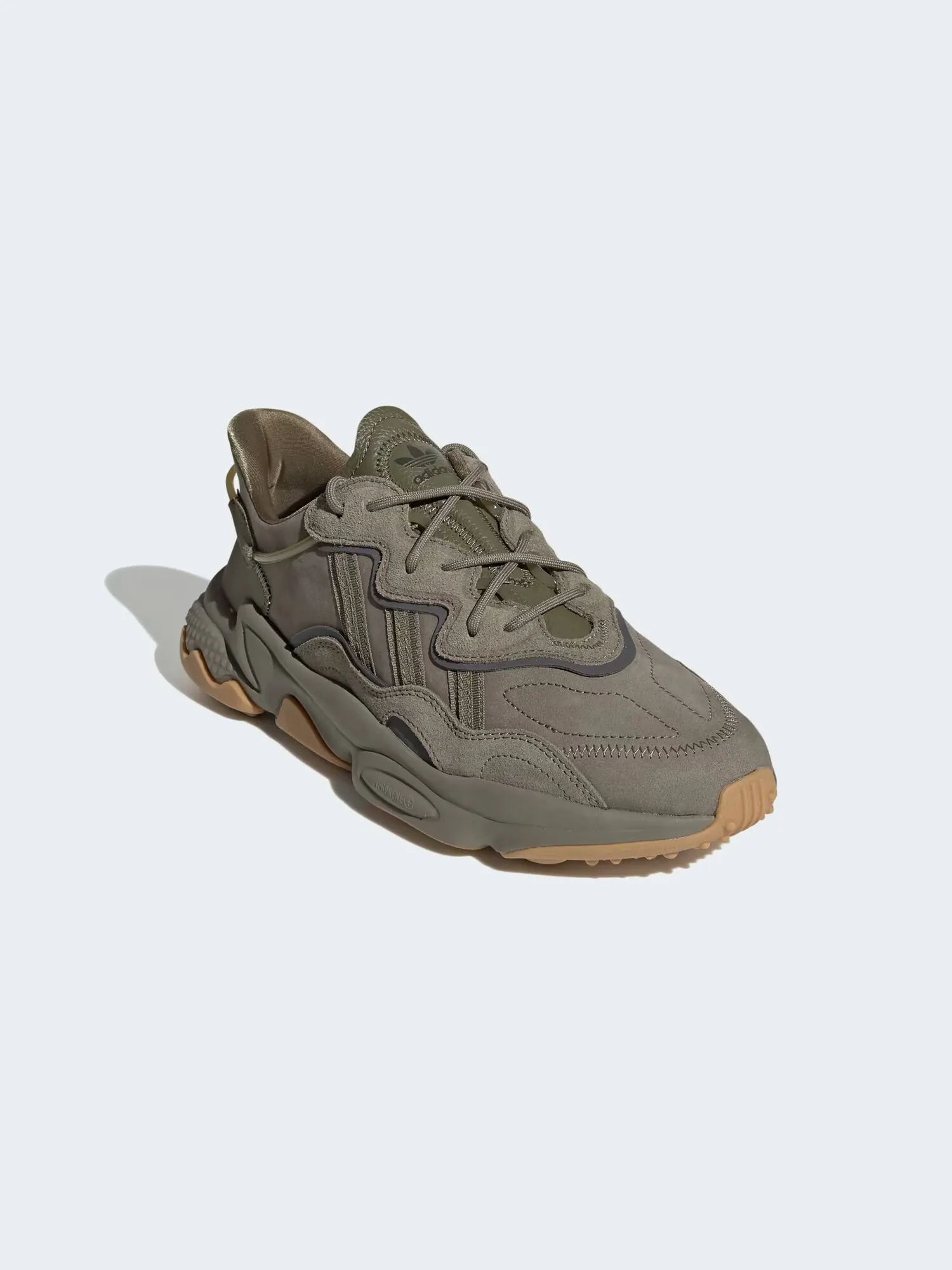 Кроссовки adidas Ozweego Trace Cargo (зеленые) — изображение 4 из 11, зеленый