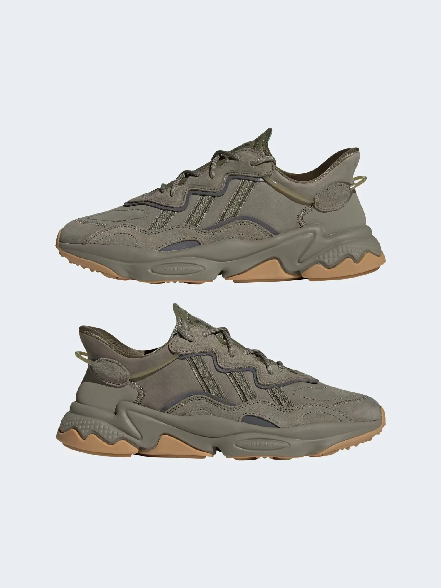Кроссовки adidas Ozweego Trace Cargo (зеленые) — изображение 7 из 11, зеленый