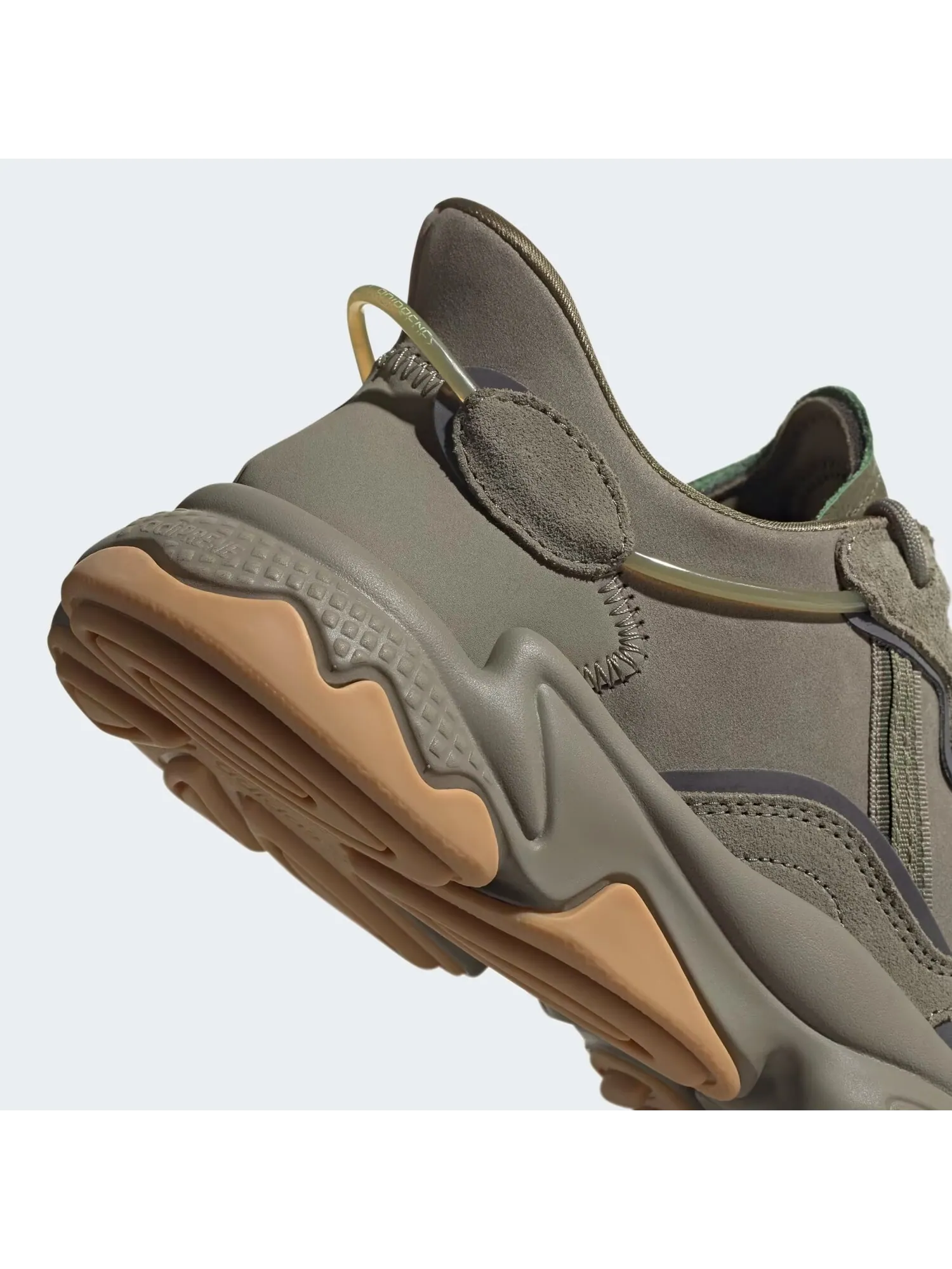 Кроссовки adidas Ozweego Trace Cargo (зеленые) — изображение 10 из 11, зеленый