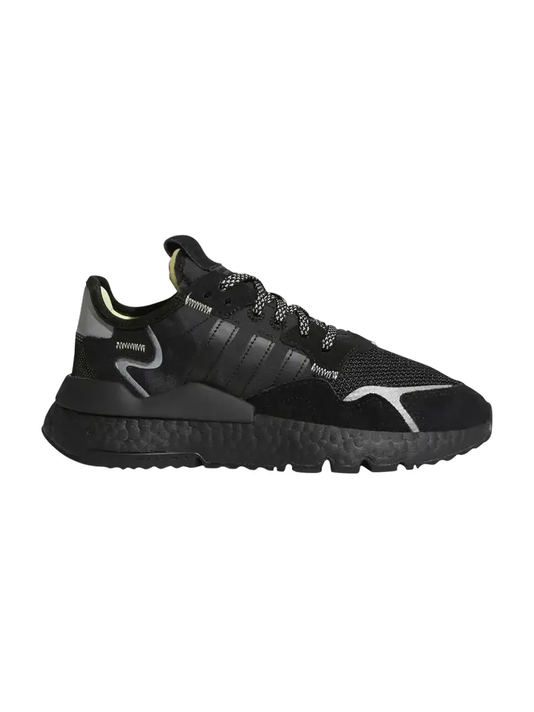 Кроссовки Adidas Nite Jogger J — изображение 1 из 1, черный