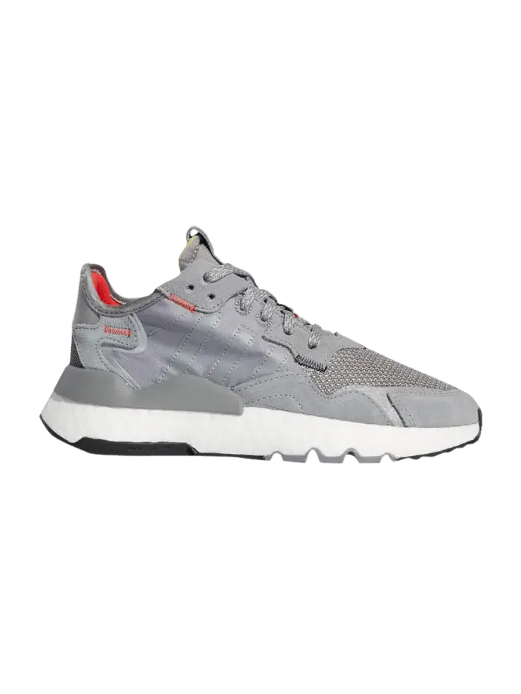 Кроссовки Adidas Nite Jogger J — изображение 1 из 1, серый белый
