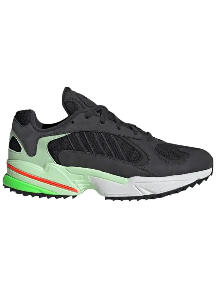 Кроссовки adidas Yung-1 Trail 'Carbon Glow Green' — изображение 1 из 1, черный