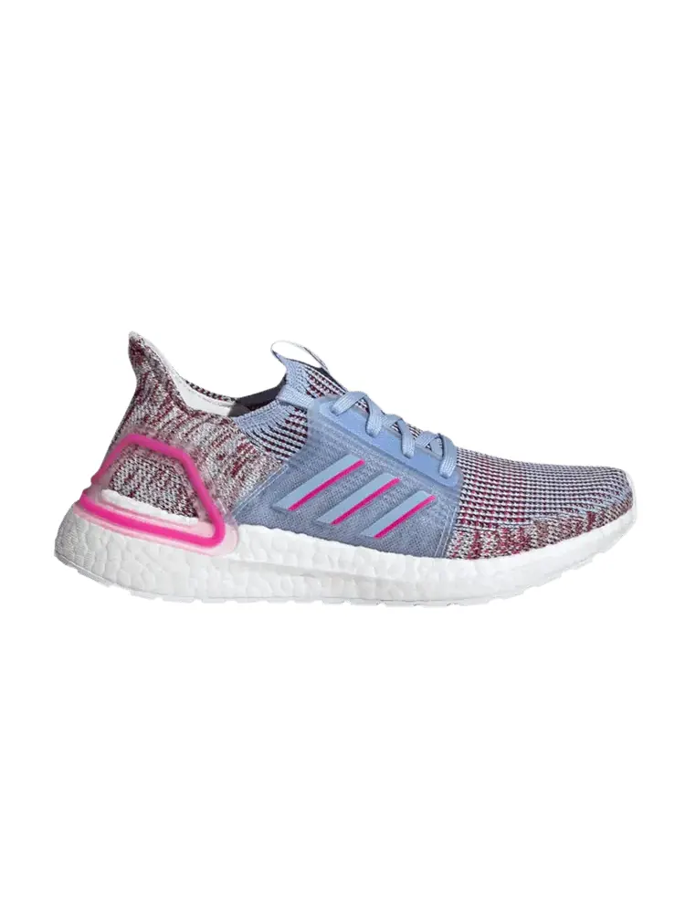 Кроссовки adidas UltraBoost 19 J 'Glow Blue Pink' — изображение 1 из 1, синий/розовый