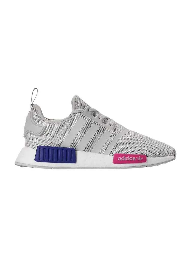 Кроссовки Adidas NMD_R1 J 'Grey Pink Purple' — изображение 1 из 1, серый