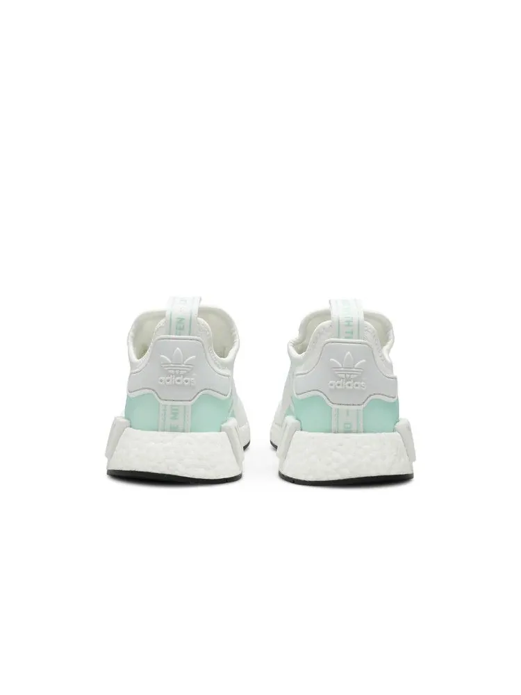 Кроссовки adidas NMD_R1 J 'White Clear Mint' — изображение 7 из 9, белый/белый/прозрачный