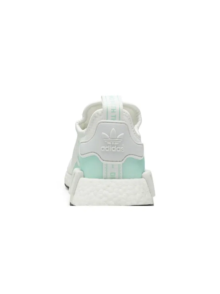 Кроссовки adidas NMD_R1 J 'White Clear Mint' — изображение 8 из 9, белый/белый/прозрачный