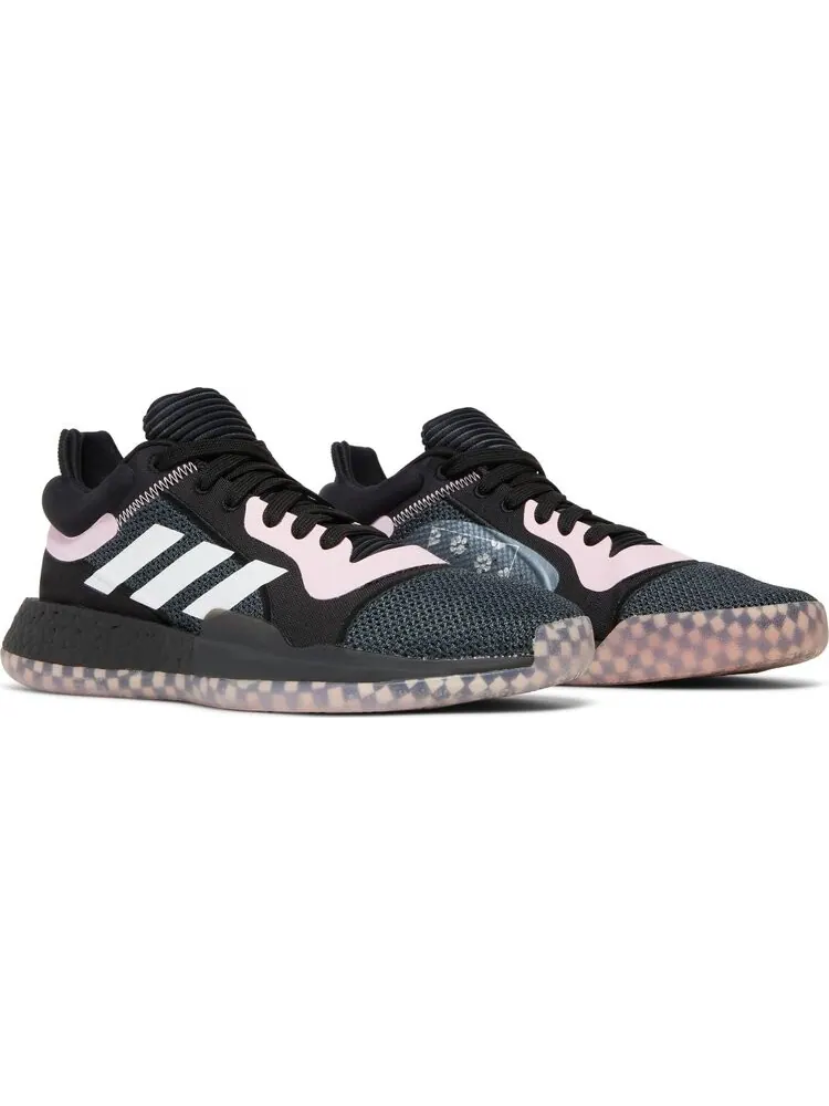 Кроссовки Adidas Marquee Boost Low 'Black Pink' — изображение 8 из 8, черный