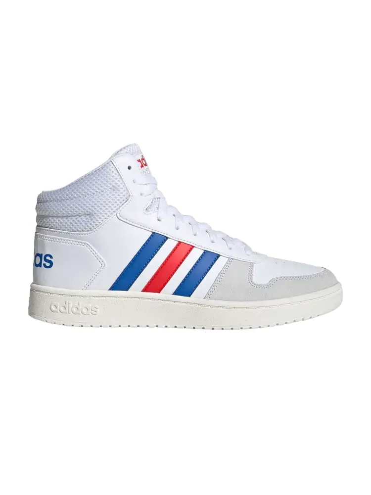 Кроссовки Hoops 2.0 Mid 'White Blue Red' — изображение 1 из 1, белый синий красный