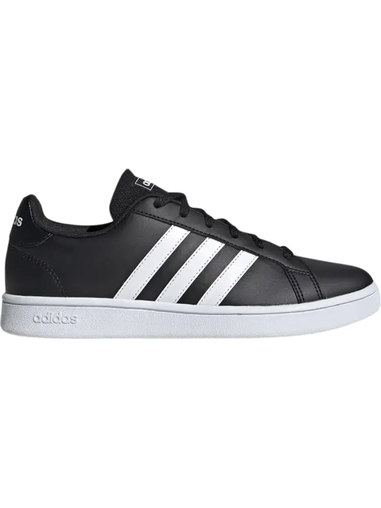 Кроссовки Adidas Wmns Grand Court Base 'Black White' — изображение 1 из 1, черный