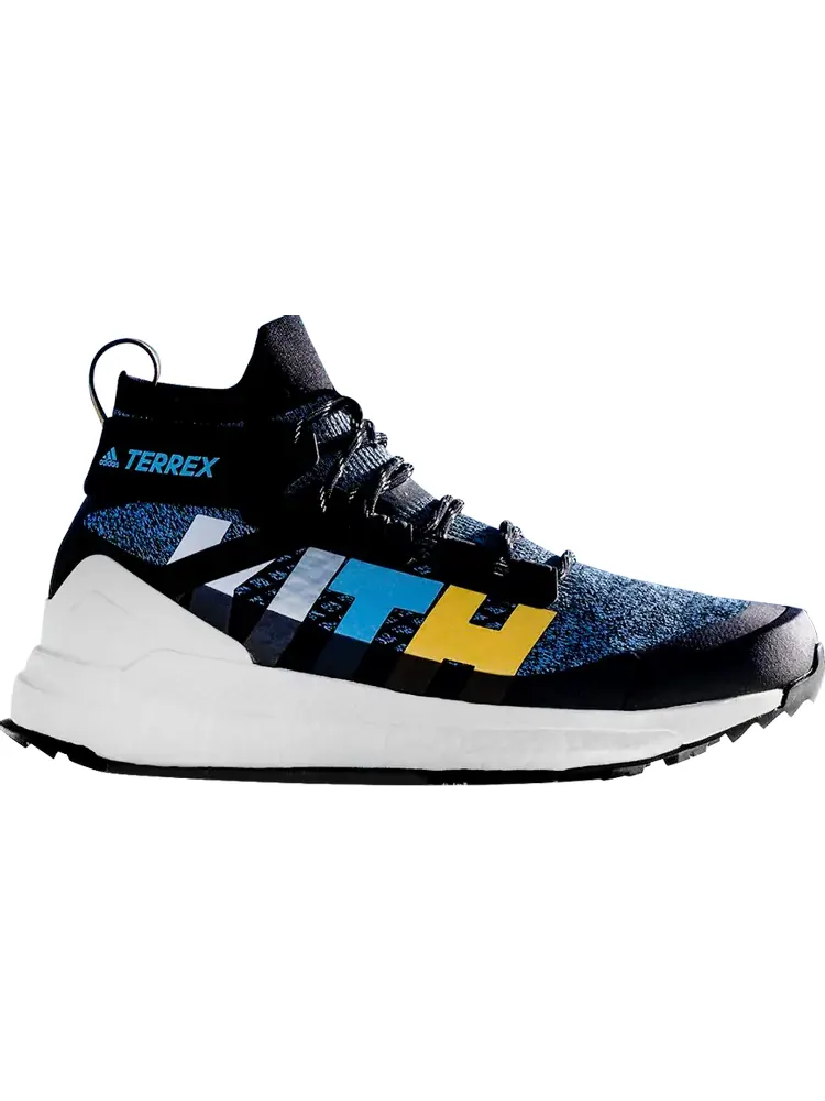 Кроссовки Adidas Kith x Terrex Free Hiker 'Team' — изображение 1 из 1, синий