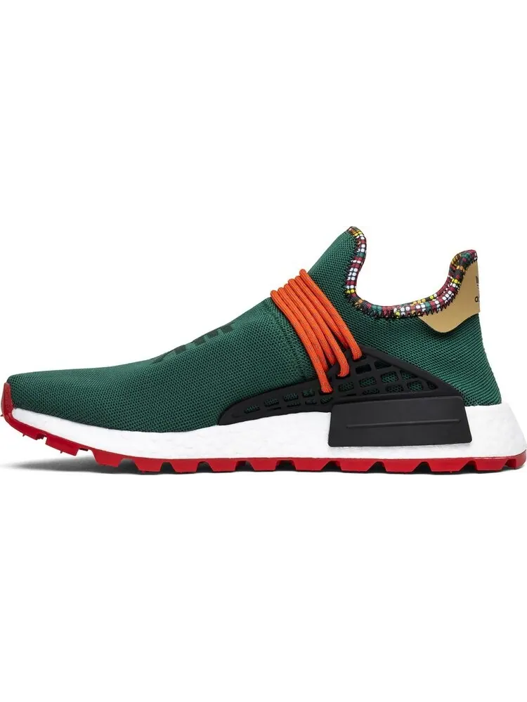 Кроссовки Adidas Pharrell x NMD Human Race 'Inspiration Pack' Asia Exclusive — изображение 3 из 8, зеленый