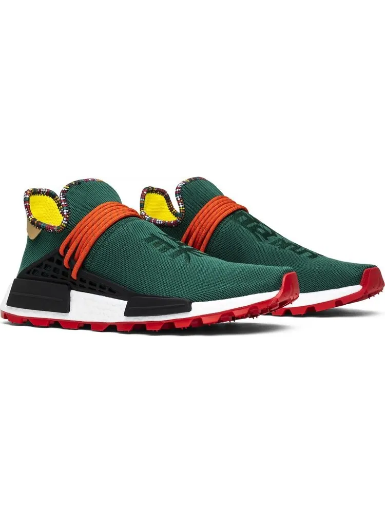 Кроссовки Adidas Pharrell x NMD Human Race 'Inspiration Pack' Asia Exclusive — изображение 8 из 8, зеленый