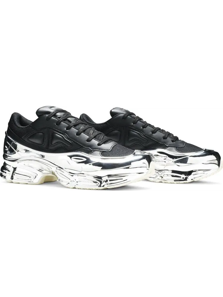 Кроссовки Adidas Raf Simons x Ozweego 'Mirrored - Black' — изображение 8 из 10, черный