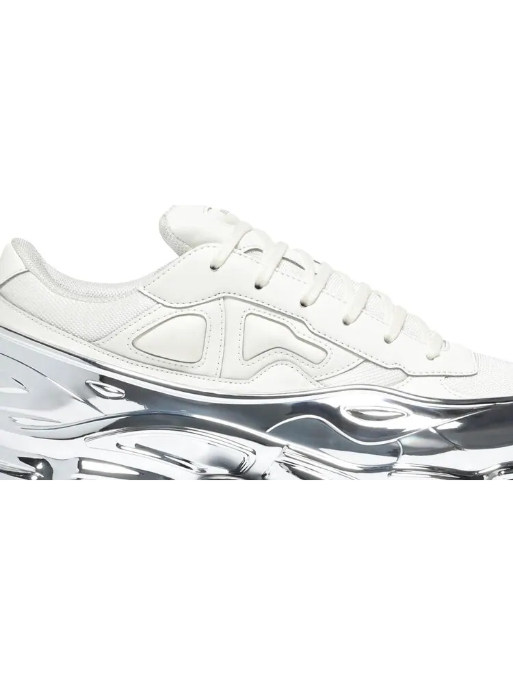 Кроссовки Adidas Raf Simons x Ozweego 'Mirrored - Cream White' — изображение 2 из 8, бежевый