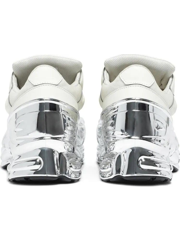 Кроссовки Adidas Raf Simons x Ozweego 'Mirrored - Cream White' — изображение 6 из 8, бежевый