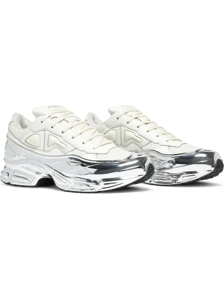 Кроссовки Adidas Raf Simons x Ozweego 'Mirrored - Cream White' — изображение 8 из 8, бежевый