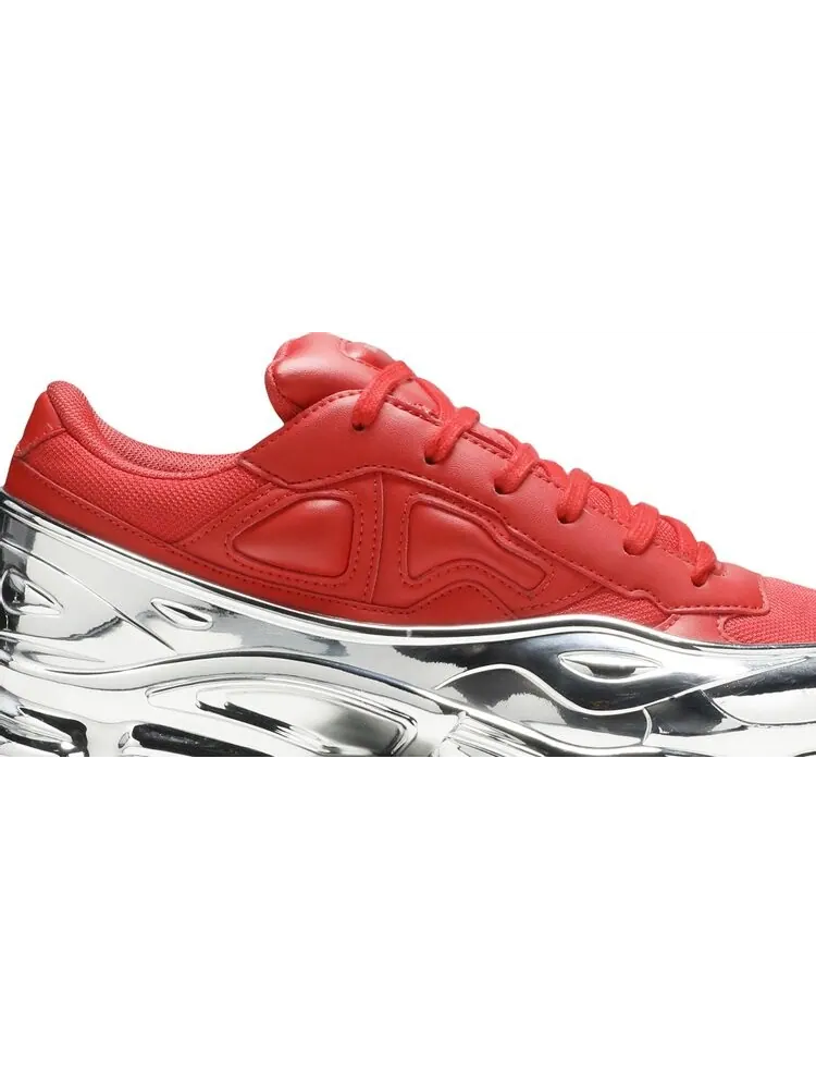 Кроссовки Adidas Raf Simons x Ozweego 'Mirrored - Red' — изображение 2 из 8, красный