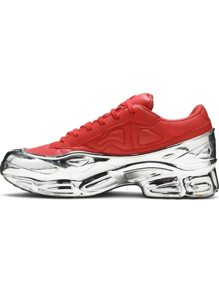 Кроссовки Adidas Raf Simons x Ozweego 'Mirrored - Red' — изображение 3 из 8, красный